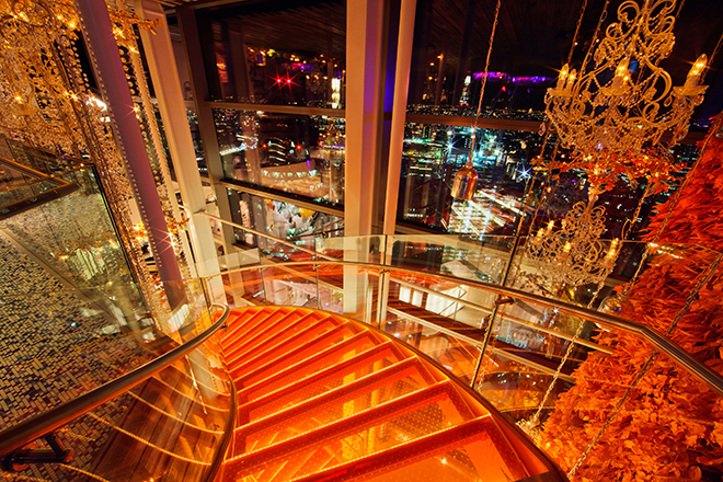 Места вдохновения: Duck & Waffle restaurant