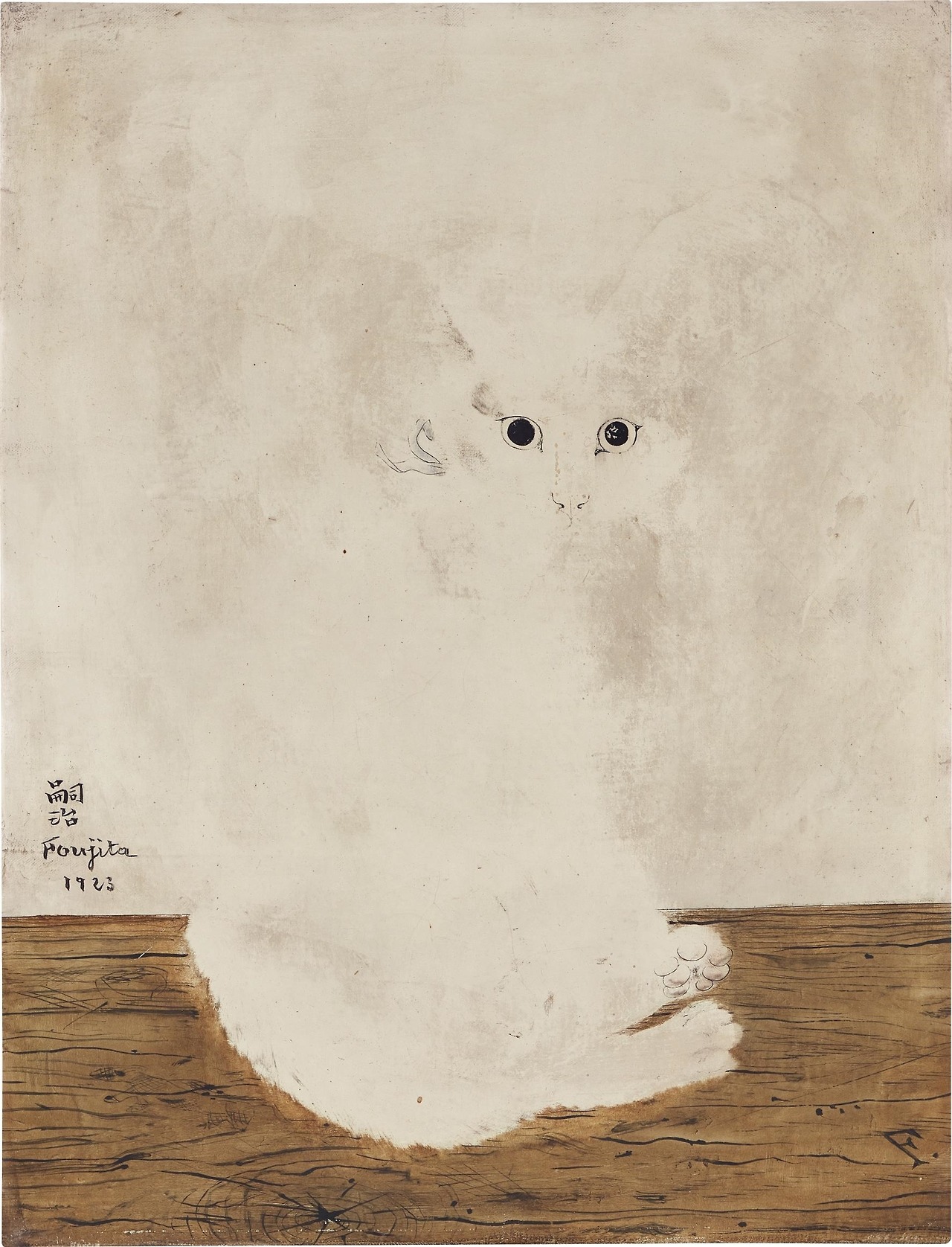 «Белый кот» Цугухары Фудзиты и бело-облачный коктейль